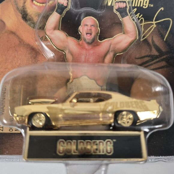 Vintage 1998 WCW Racing Champions Bill Goldberg 24K GOLD Car 1 OF 9,998 WWF WWE - Picture 3 of 5